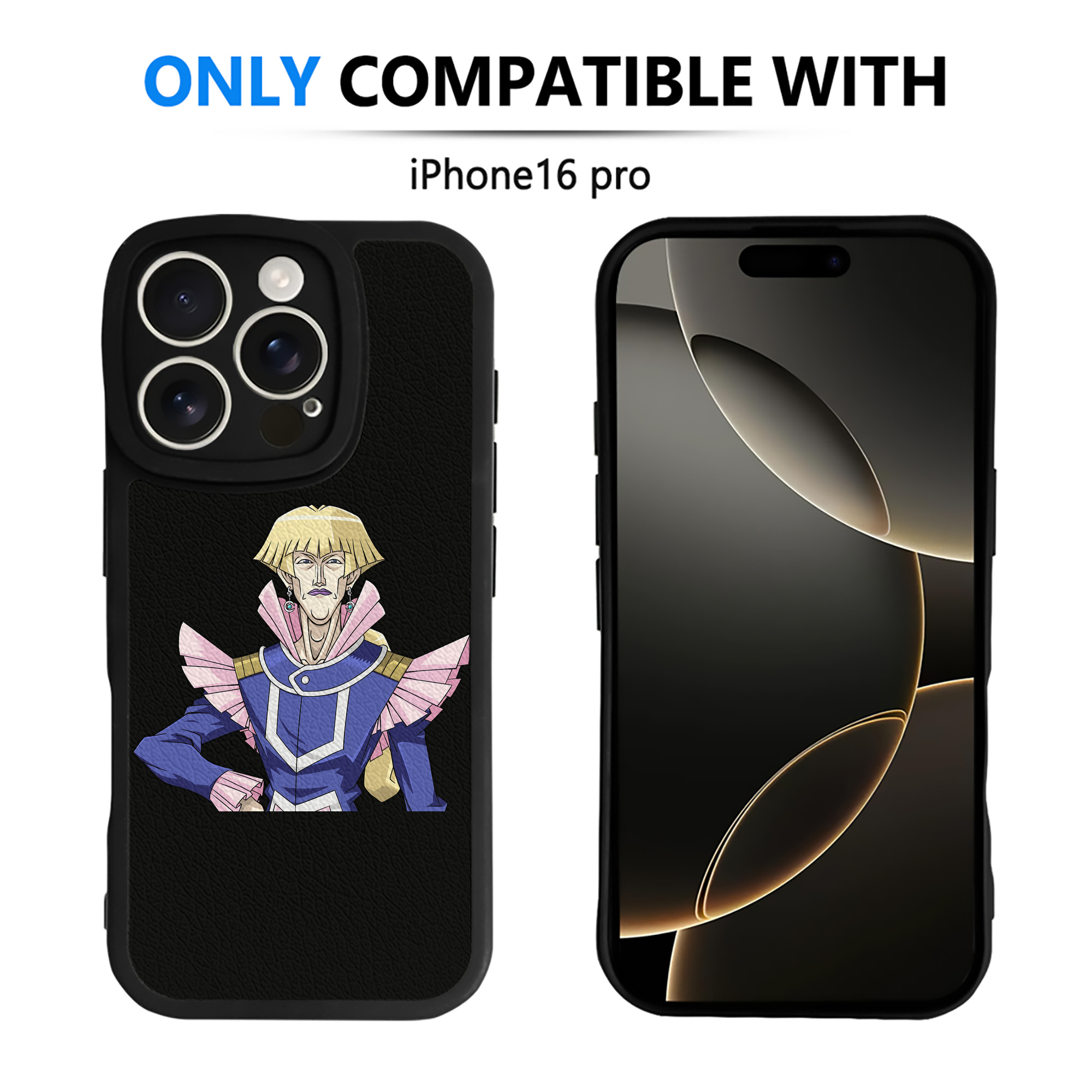 遊☆戯☆王 Yu-Gi-Oh! 【iPhone 16シリーズ対応】シリコンスマホケース（レザー調） 材質：シリコン